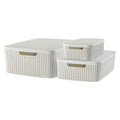 Set Canastas Style L-M-S Blanco