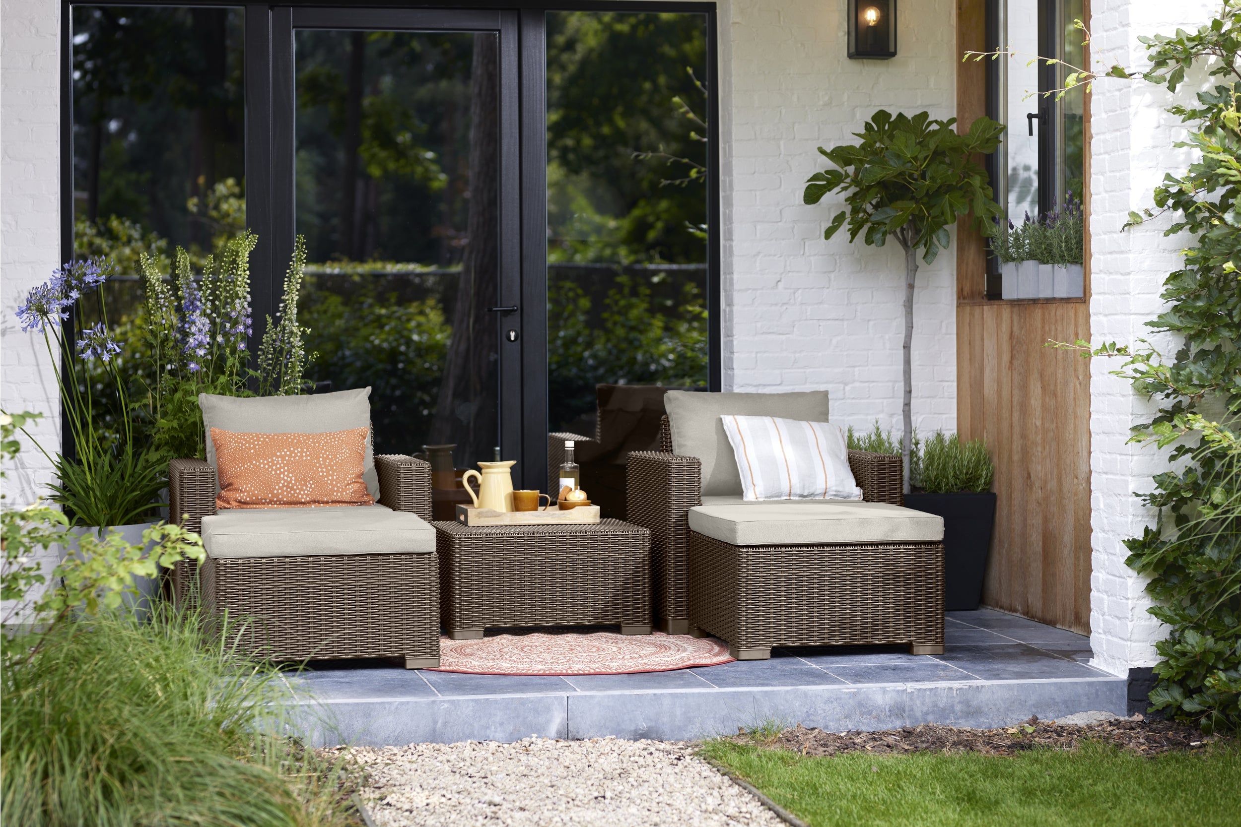 Sofa de Jardin California Individual x2