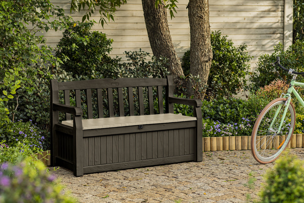 Banco de Jardin con Almacenamiento Eden