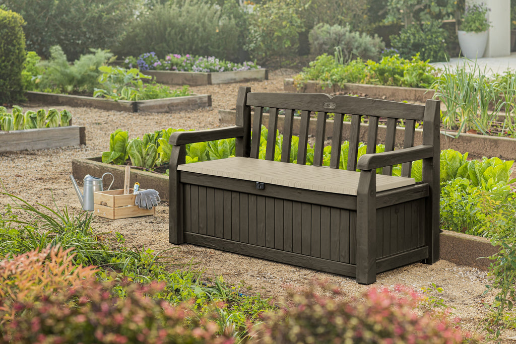Banco de Jardin con Almacenamiento Eden