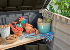Baul de Almacenamiento Exterior Keter Store It Out Max Marron y Beige