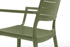 Silla Metaline Verde detalle