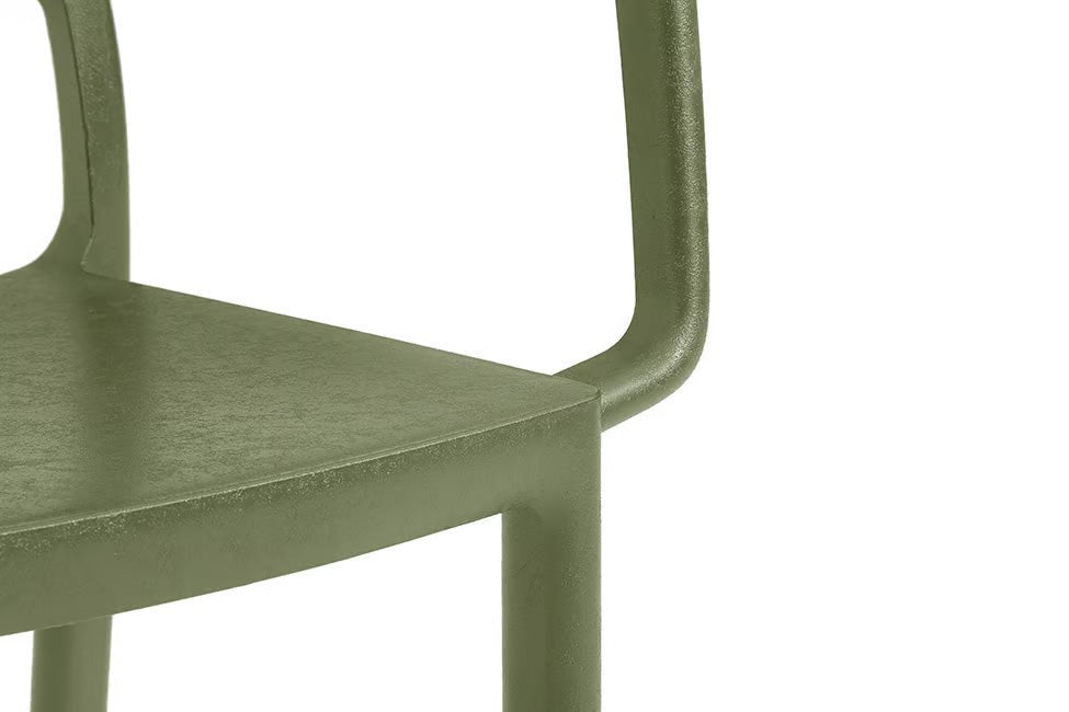 Silla Metaline Verde detalle