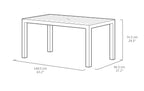 Mesa Exterior y Jardin Melody