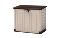 Baul de Almacenamiento Exterior Keter Store It Out Max Marron y Beige