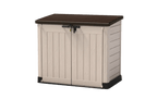 Baul de Almacenamiento Exterior Keter Store It Out Max Marron y Beige