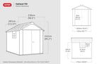 Cobertizo Oakland 759 Almacenamiento para Jardin