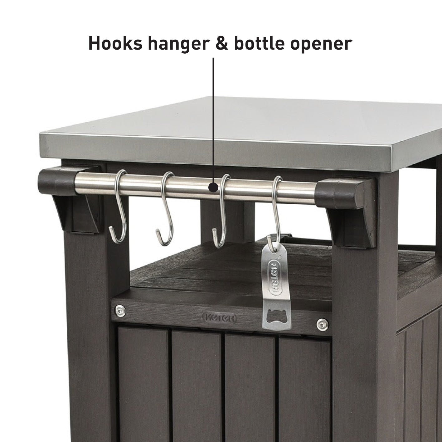 Mesa Auxiliar para Asador Unity XL