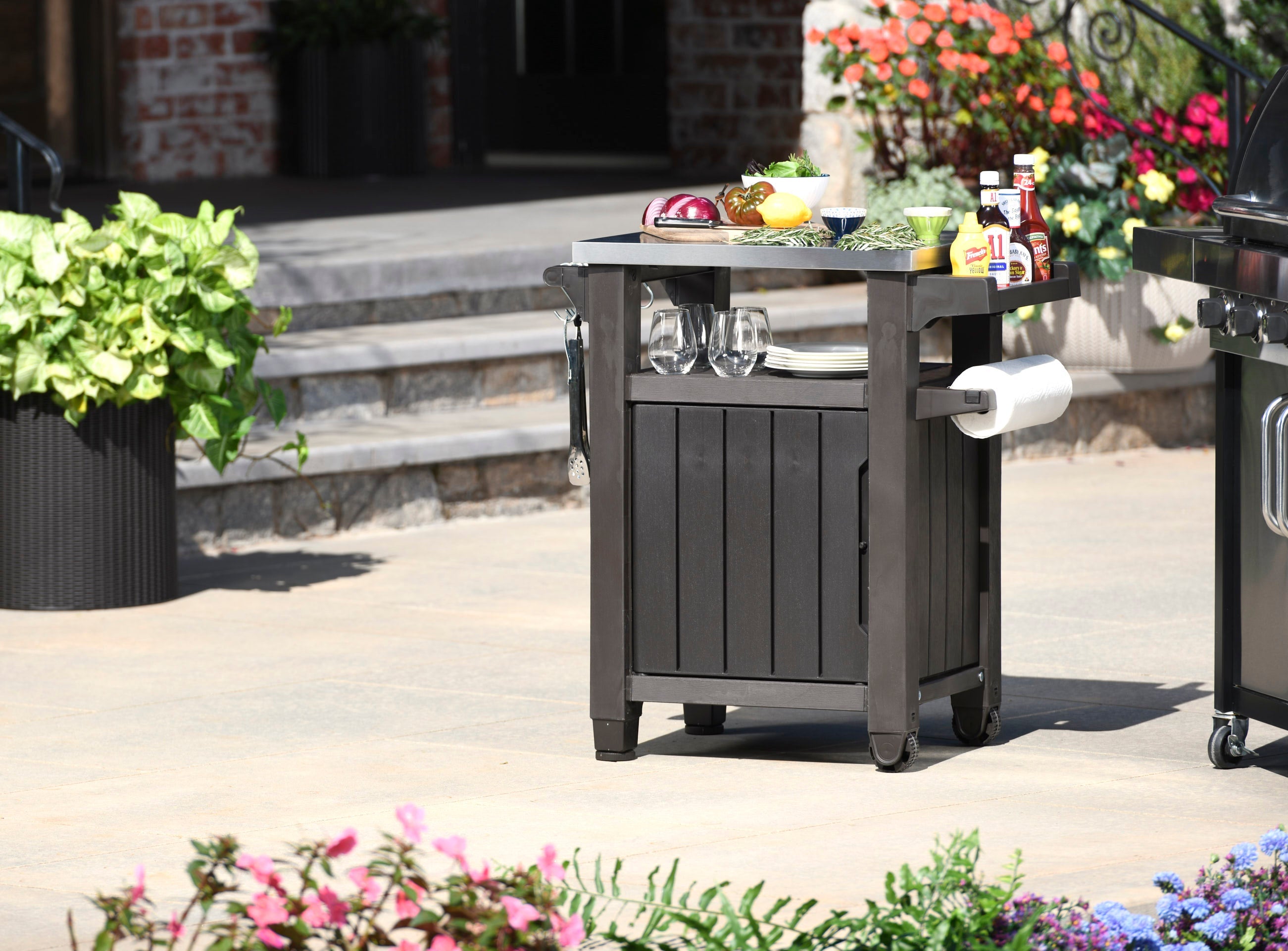 Mesa Auxiliar para Asador Unity