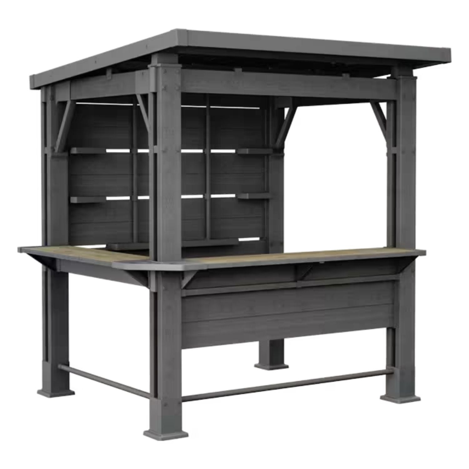 Gazebo Bar Keter Signature Nogal