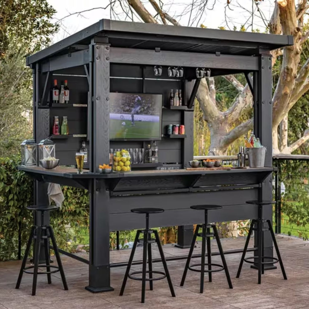 Gazebo Bar Keter Signature Nogal