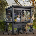 Gazebo Bar Keter Signature Nogal