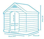 Casa para Perros Gris