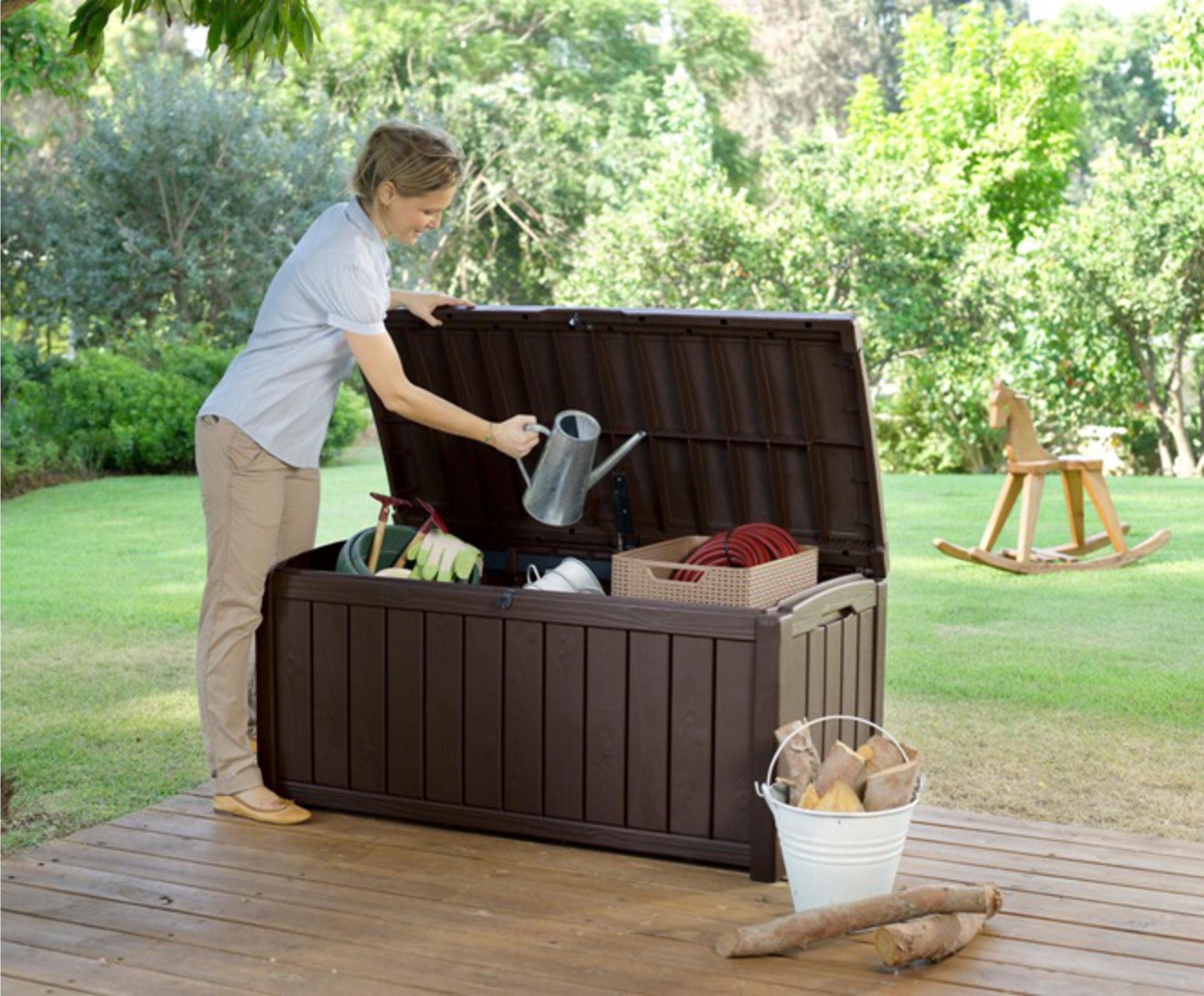 Baul de Almacenamiento para Jardin Glenwood