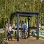 Gazebo para Parrilla Keter Signature Nogal