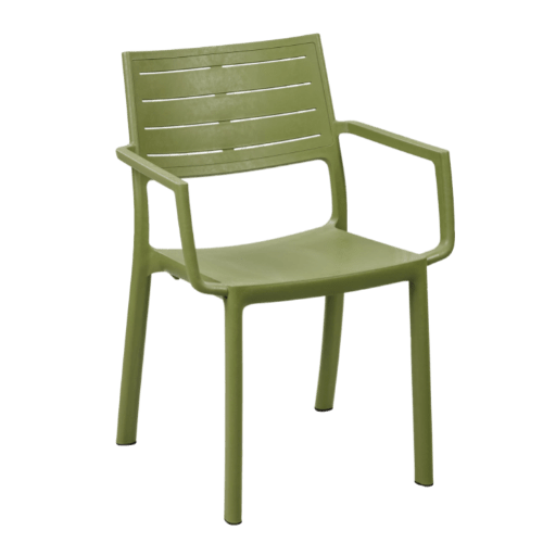 Silla Metaline Verde detalle
