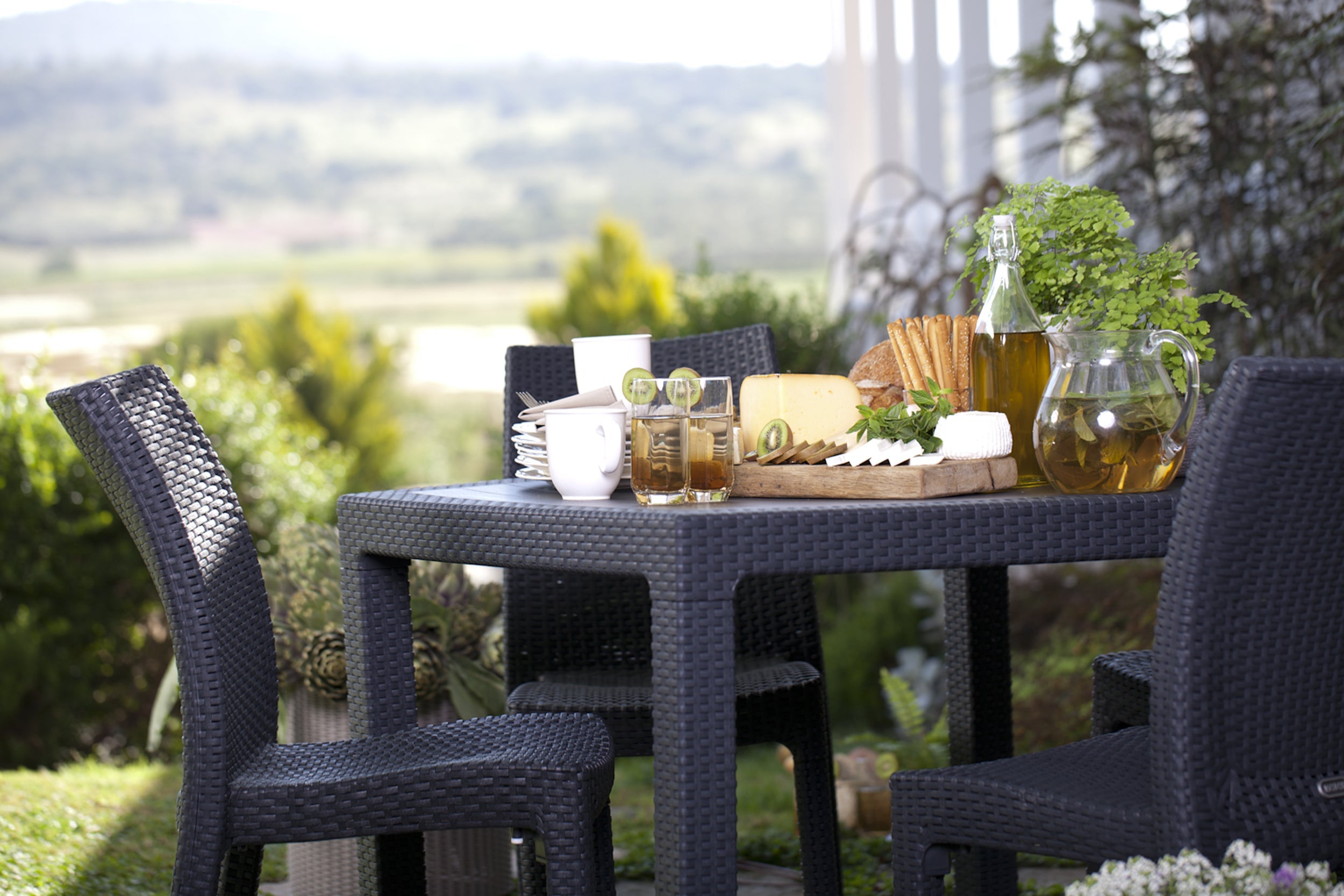 Mesa de Jardin y Exterior Quartet