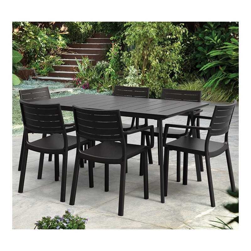 Silla Metaline Negro