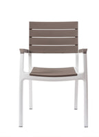 Silla de Jardin Harmony con Apoyabrazos Cappuccino