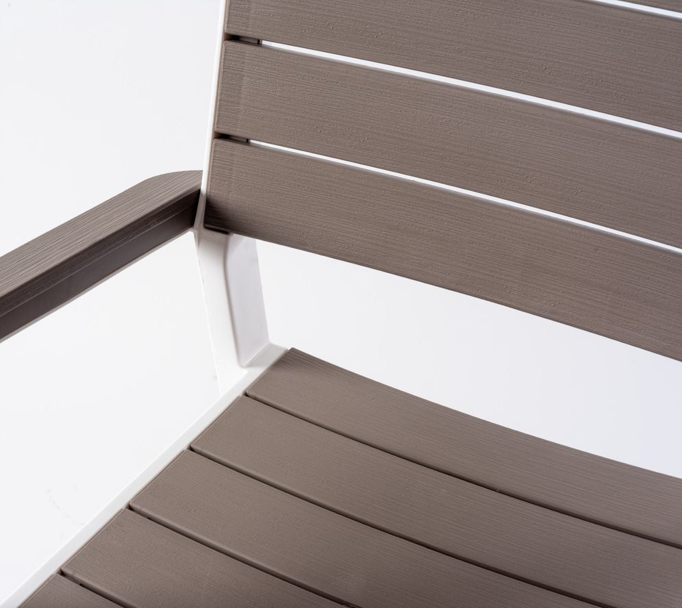 Silla de Jardin Harmony con Apoyabrazos Cappuccino
