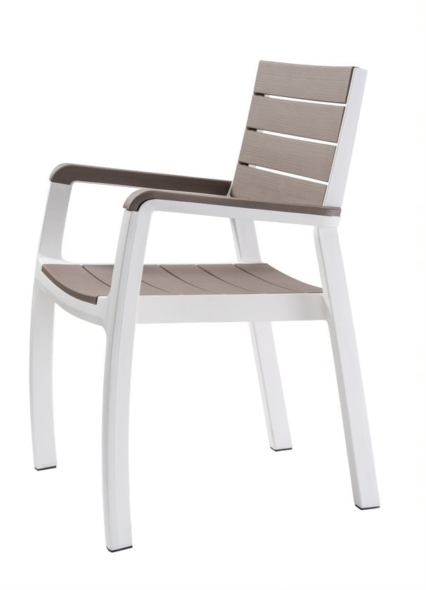 Silla de Jardin Harmony con Apoyabrazos Cappuccino
